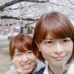 お花見しましたよ